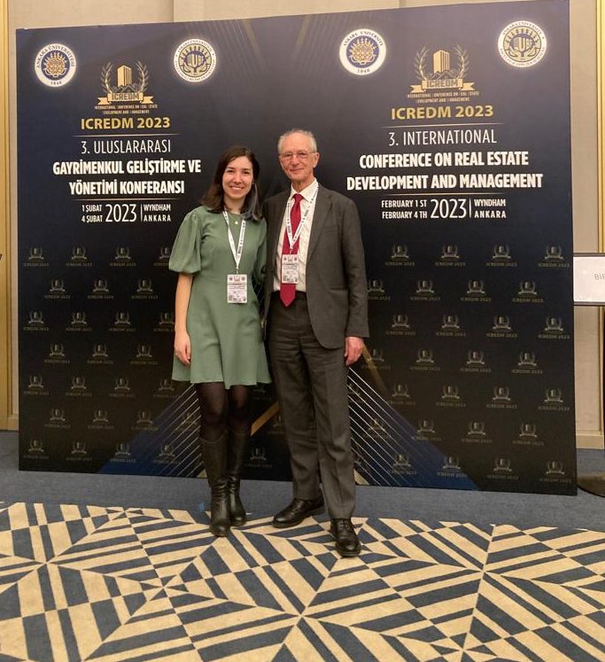 Geoff and GPA Associate Cemre Şahinkaya-Özer were together in Ankara